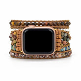 Natural Stone Handmade Braided Bracelet  Watch Strap